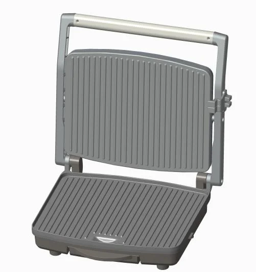 2 Slice Electric Press Grill for Indoor BBQ and Making Panini